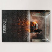 Muscle Car Street Machines Racing Personalisiert Puzzle (Horizontal)