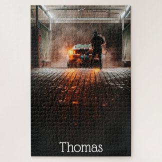 Muscle Car Street Machines Racing Personalisiert Puzzle