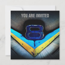 Muscle Car V8 Power und Chrome