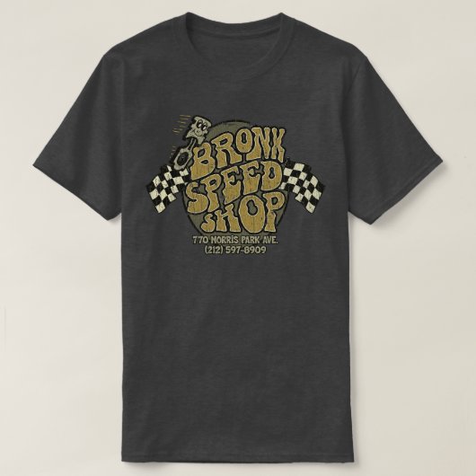 Muscle Cars Bronx Speed Shop 1966 T-Shirt (Design vorne)