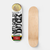 MUSCLE DUCK Skateboard (Vorderseite)