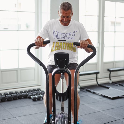 Muscle Loading Fortschritt Grafik T-Shirt