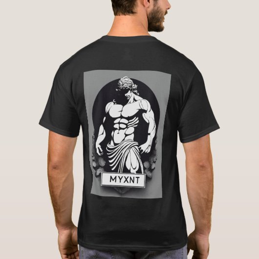 "Muscle Mastering: Enleash the Bestie inside" T-Shirt (Rückseite)