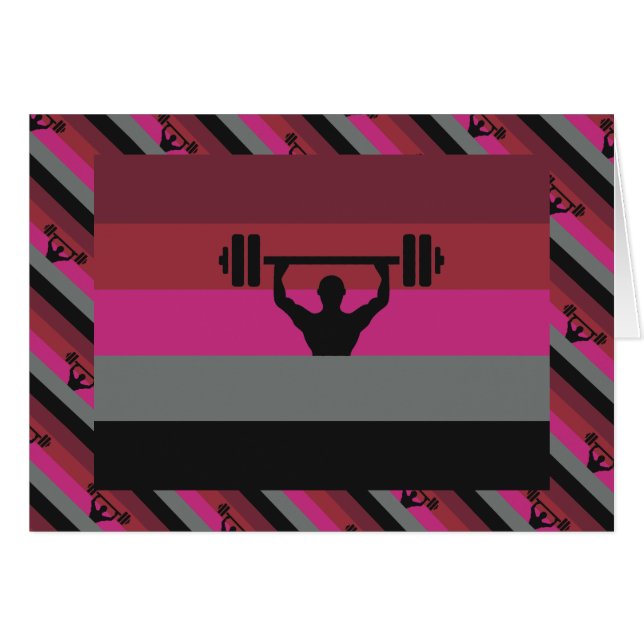 MUSCLE PRIDE FLAG (Vorderseite (Horizontal))