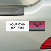 MUSCLE PRIDE FLAG AUTOAUFKLEBER (Auf Auto)