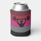MUSCLE PRIDE FLAG DOSENKÜHLER (Kanne Rückseite)