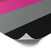 MUSCLE PRIDE FLAG POSTER (Ecke)