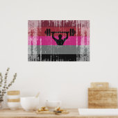 MUSCLE PRIDE FLAG POSTER (Küche)