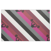 MUSCLE PRIDE FLAG STOFF (Fat Quarter (45,7 x 55,9 cm))