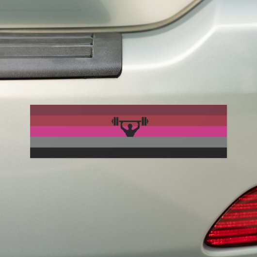 Muscle Pride House Flag Autoaufkleber (Auf Auto)