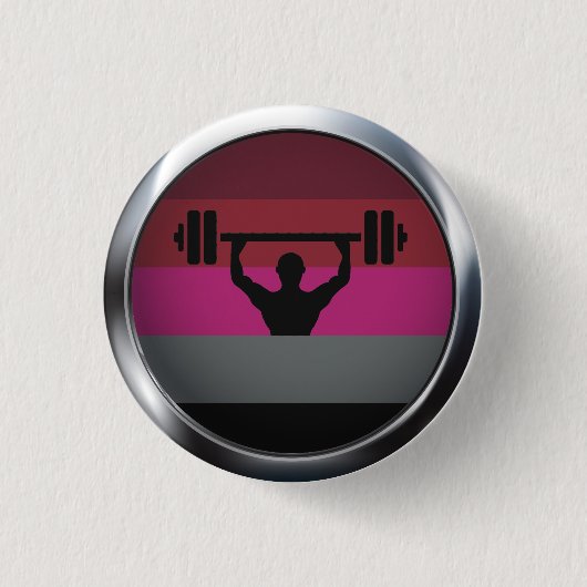 MUSCLE PRIDE MEDALLION BUTTON (Vorderseite)