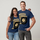 Muscle Shoals Alabama Vinyl Record Music T-Shirt (Unisex)