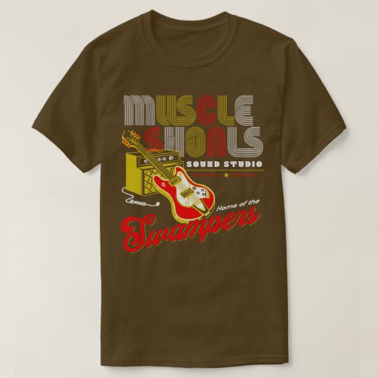 Muscle Shoals Sound Studio T-Shirt (Design vorne)