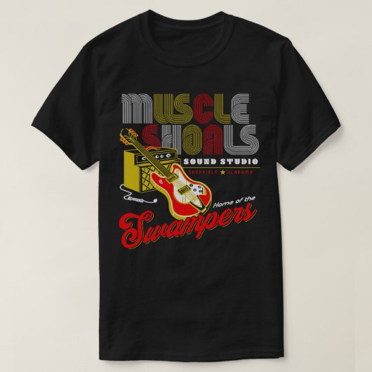 Muscle Shoals Sound Studio T-Shirt (Design vorne)