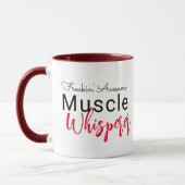 Muscle Whisperer Doktor Pun Funny Geschenkidee Tas Tasse (Links)