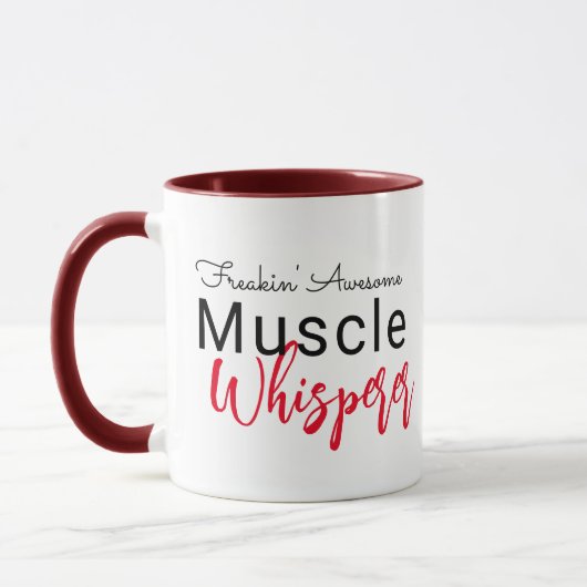Muscle Whisperer Doktor Pun Funny Geschenkidee Tas Tasse (Links)