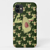 Muscled Avocado Case-Mate iPhone Hülle (Rückseite)