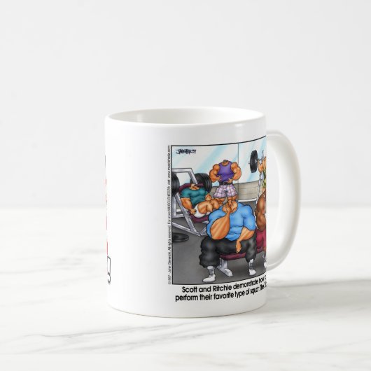 MUSCLEHEDZ - DIDDLEY HOCKE KAFFEETASSE (VorderseiteRechts)