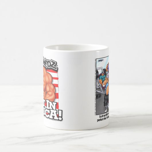 MUSCLEHEDZ - DIDDLEY HOCKE KAFFEETASSE (Mittel)