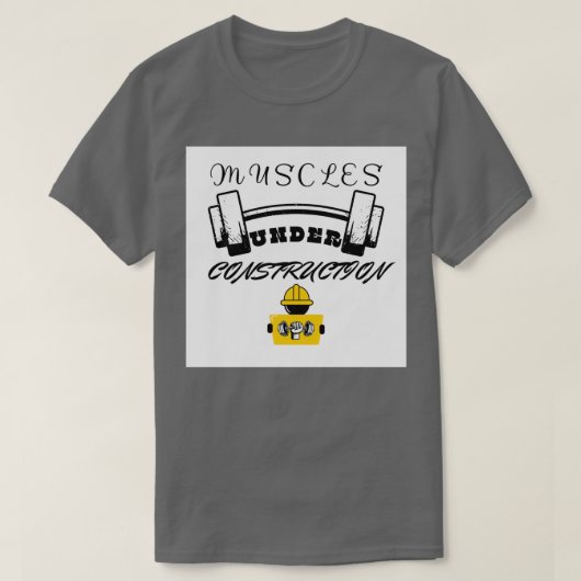 Muscles Under Construction Gym wear Gym Trainer Ex T-Shirt (Design vorne)