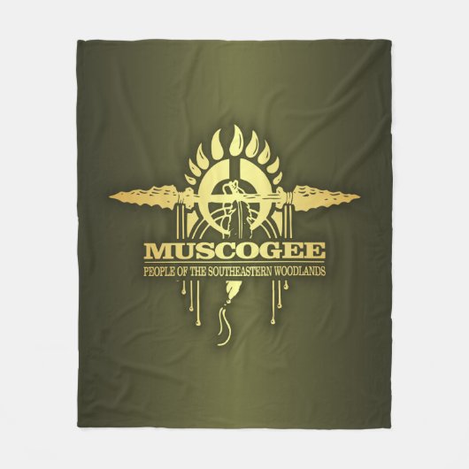 Muscogee 2o fleecedecke (Vorderseite)