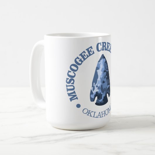 Muscogee Creek Nation (Arrowhead) Kaffeetasse (Vorderseite Links)