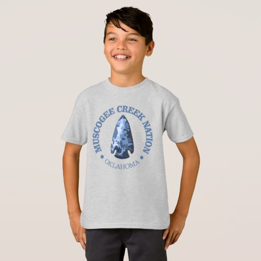 Muscogee Creek Nation (Arrowhead) T-Shirt (Vorne ganz)