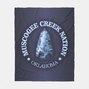 Muscogee Creek Nation (Pfeilspitzen) Fleecedecke