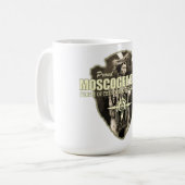 Muscogee Creek (Pfeilspitzen) Kaffeetasse (Vorderseite Links)