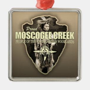 Muscogee Creek (Pfeilspitzen) Ornament Aus Metall