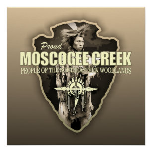 Muscogee Creek (Pfeilspitzen) Poster