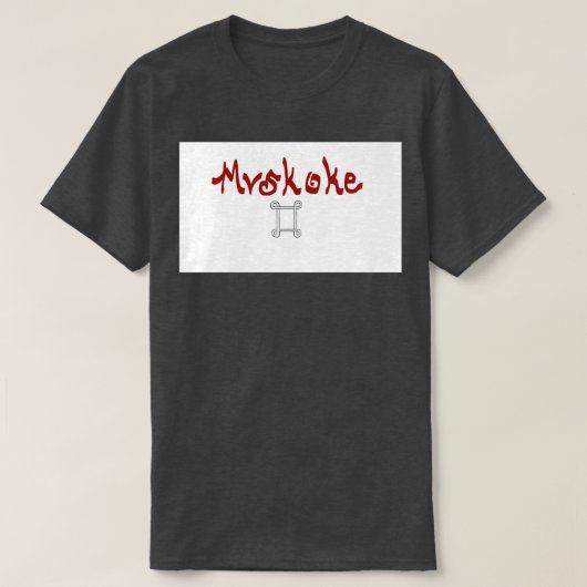 Muscogee Creek  T-Shirt (Design vorne)