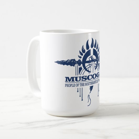 Muscogee Kaffeetasse (Vorderseite Links)