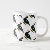 Muscovy Black Drake Jumbo-Tasse (Rechts)