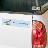 Muscovy Blue Pied Drake Autoaufkleber (Auf Lkw)