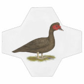 Muscovy Drake Chocolate Fußball (Flach)
