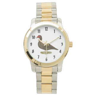 Muscovy Duck Chocolate Armbanduhr