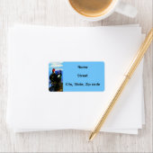Muscovy Duck Return Address Label Adressaufkleber (Insitu)