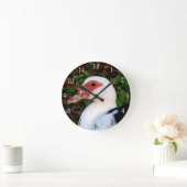 Muscovy Duck Round Clock Runde Wanduhr (Zuhause)