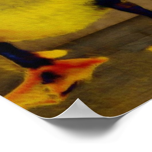 Muscovy Duckling Poster (Ecke)