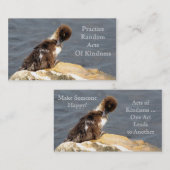 Muscovy Duckling - RAOK Cards (Größe der Visitenka Visitenkarte (Vorne/Hinten)