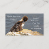 Muscovy Duckling - RAOK Cards (Größe der Visitenka Visitenkarte (Rückseite)