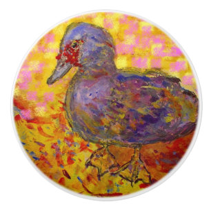 Muscovy-Ente Keramikknauf