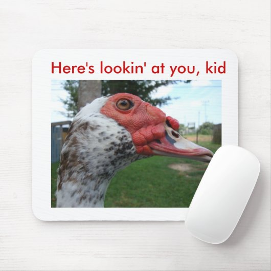 Muscovy-Ente mousepad (Mit Mouse)
