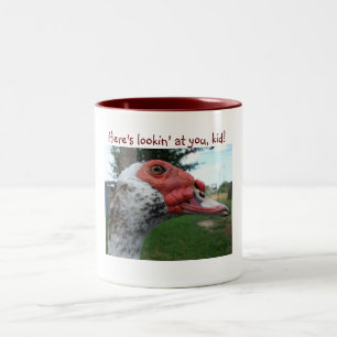 Muscovy-Enten-Tasse Zweifarbige Tasse