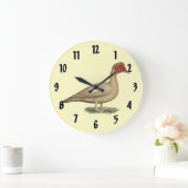 Muscovy Light Chocolate Drake Große Wanduhr (Zuhause)