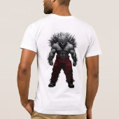 Musculus musculus-🦔-Design T-Shirt (Rückseite)