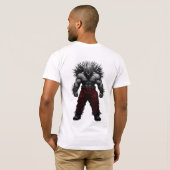 Musculus musculus-🦔-Design T-Shirt (Schwarz voll)