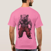 Musculus musculus 🐀 Leistungsdesign T-Shirt (Rückseite)