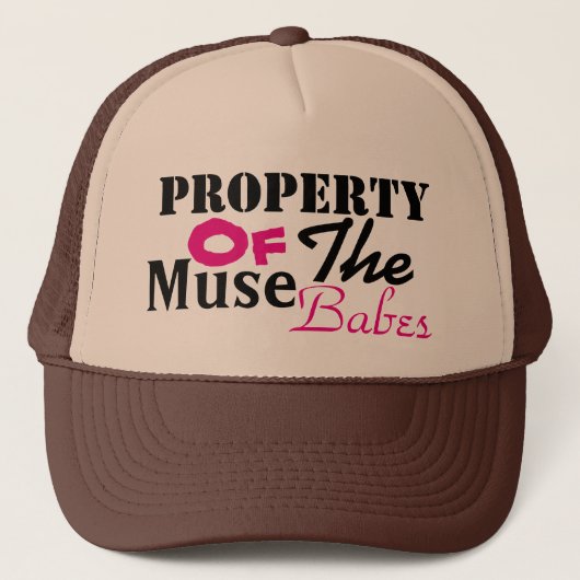Muse-Baby-Kappe Truckerkappe (Vorderseite)
